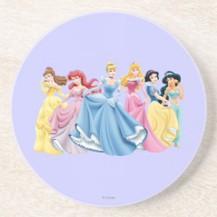 Dessous De Verre En Grès Princesse Disney  Détacher les robes