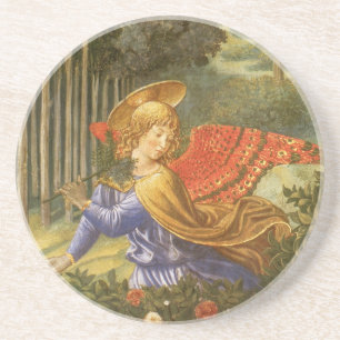 Dessous De Verre En Grès Procession des Mages Ange par Benozzo Gozzoli