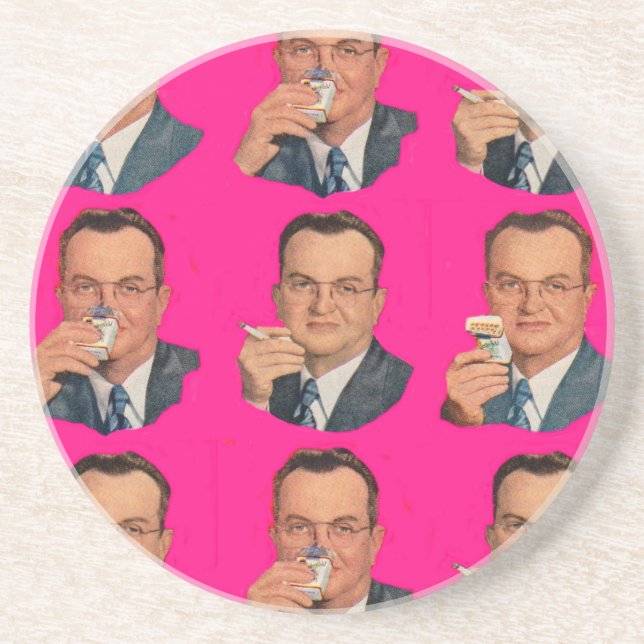 Dessous De Verre En Grès Profitez de la fumée, profitez du pack (Devant)