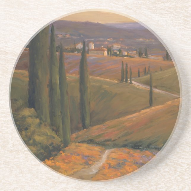 Dessous De Verre En Grès Promenade I d'après-midi (Devant)