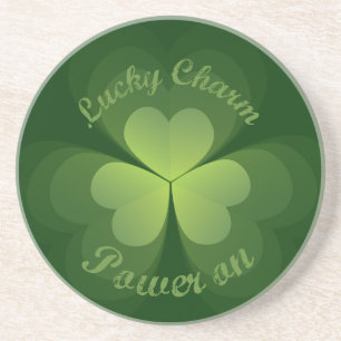 Dessous De Verre En Grès Puissance de charme Lucky activée