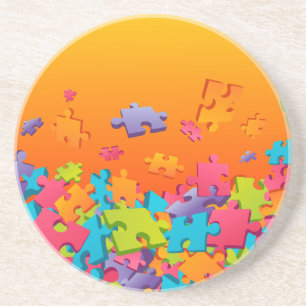 Dessous De Verre En Grès Puzzle