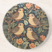 Quatre Bébés mignons Oiseaux Nature Inspiré