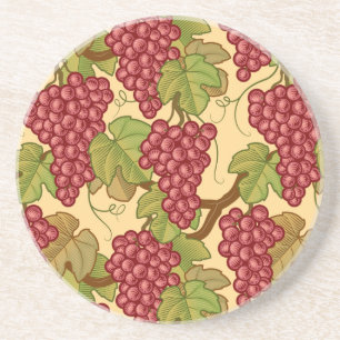 Dessous De Verre En Grès Raisins
