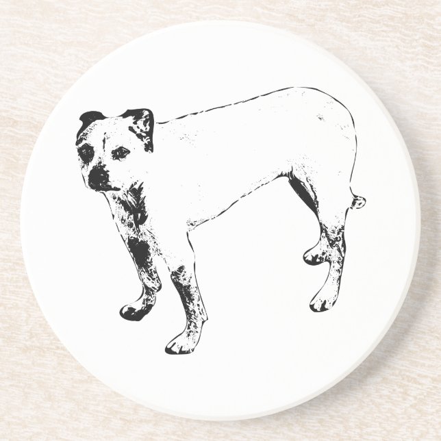 Dessous De Verre En Grès Recherche de lanterne (Devant)