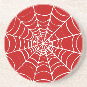 Dessous De Verre En Grès Red Web