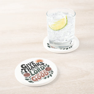 Dessous De Verre En Grès Rendez Grâce - Chrétien
