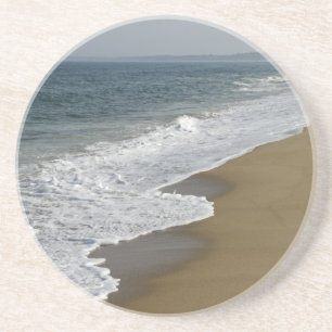 Dessous De Verre En Grès Ressacs sur la plage