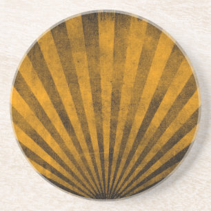 Dessous De Verre En Grès Rétro arrière - plan de motif