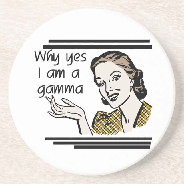 Dessous De Verre En Grès Rétros T-shirts gamma et cadeaux (Devant)