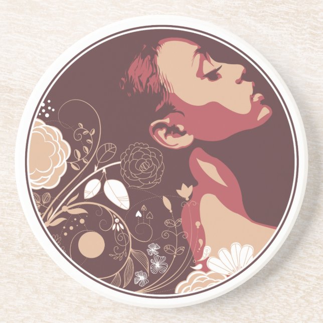 Dessous De Verre En Grès Rêve (Devant)