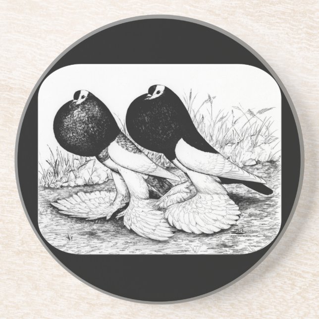 Dessous De Verre En Grès Reverseing Pouters (Devant)