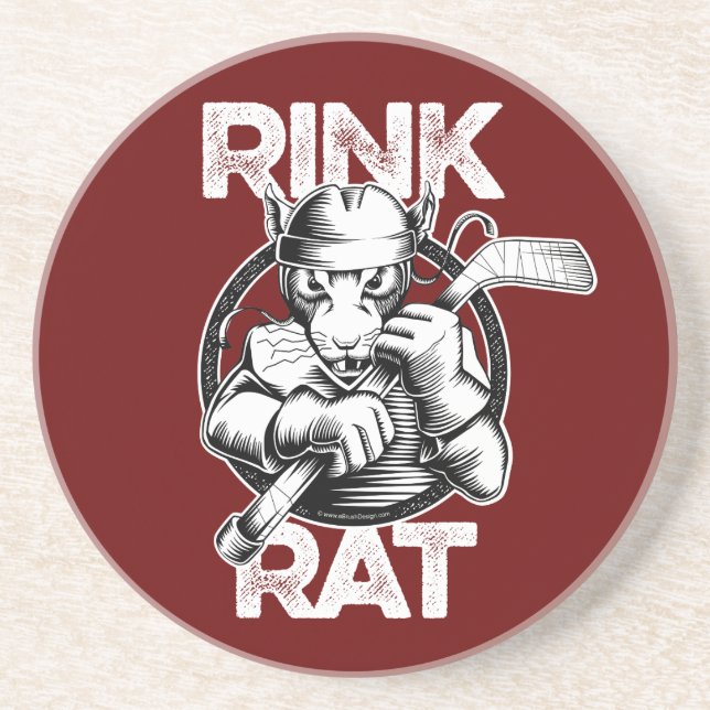 Dessous De Verre En Grès Rink de hockey (Devant)