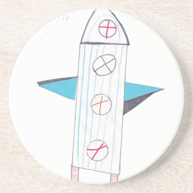 DESSOUS DE VERRE EN GRÈS ROCHER (Devant)