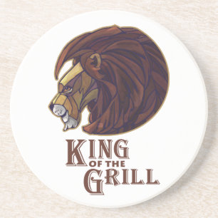 Dessous De Verre En Grès Roi du Grill
