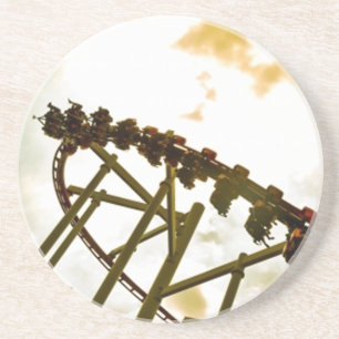 Dessous De Verre En Grès Rollercoaster