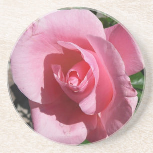 Dessous De Verre En Grès Rose III Jardin Floral