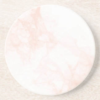Dessous De Verre En Grès Rose Or couleur marbre rose clair