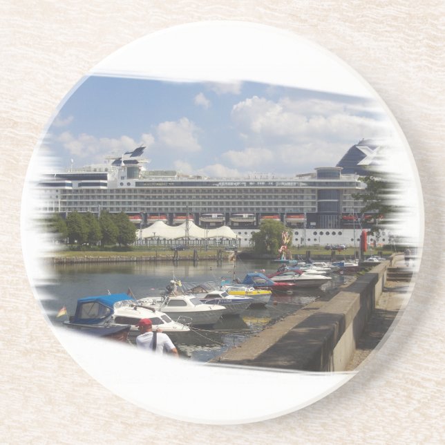 Dessous De Verre En Grès Rostock (Devant)