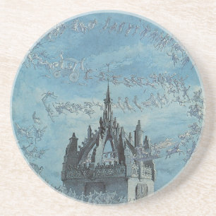 Dessous De Verre En Grès Saint Gilles - Ses Cloches par Charles Altamont Do