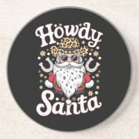 Salut Santa Cow-boy occidental Cadeau de Noël Rode