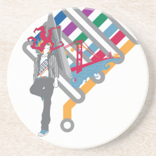 Dessous De Verre En Grès san francisco