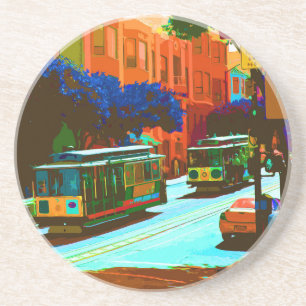Dessous De Verre En Grès San Francisco 004