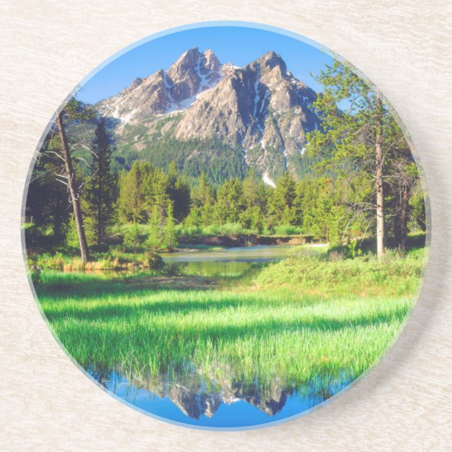 Dessous De Verre En Grès Sawtooth Wilderness (Devant)