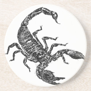 Dessous De Verre En Grès Scorpion