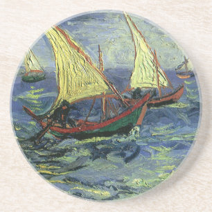 Dessous De Verre En Grès Seasons à Saintes Maries par Vincent van Gogh