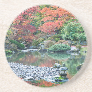 Dessous De Verre En Grès Seattle, jardin japonais de l'Arboretum