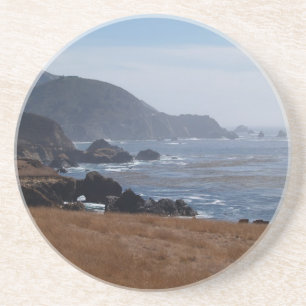 Dessous De Verre En Grès Série pittoresque - Rocky California Coastline