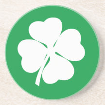 Shamrock blanc à 4 feuilles