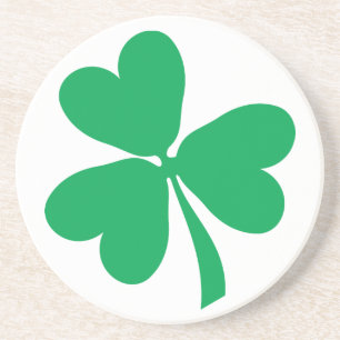Dessous De Verre En Grès Shamrock irlandais/Saint Patrick's Day