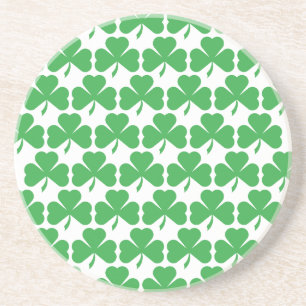 DESSOUS DE VERRE EN GRÈS SHAMROCKS !