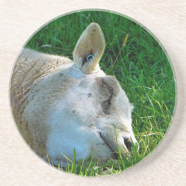 DESSOUS DE VERRE EN GRÈS SHEEP (Devant)