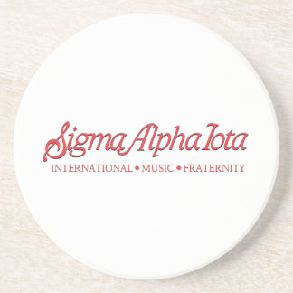 Dessous De Verre En Grès Sigma Alpha Iota Fraternité Internationale de Musi