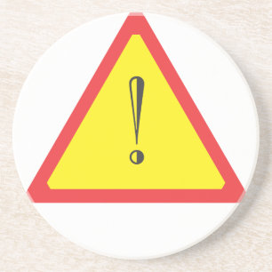 Dessous De Verre En Grès Signal d'attention