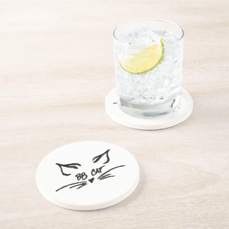 Dessous De Verre En Grès Signature BB Cat