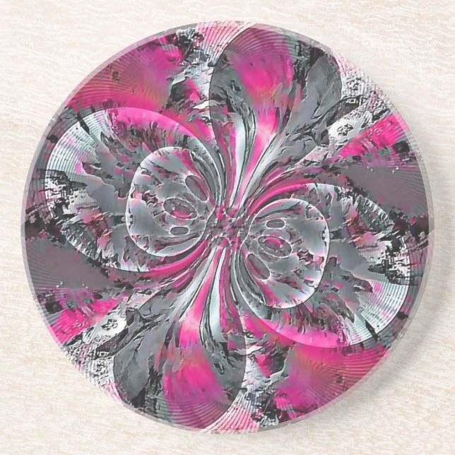 Dessous De Verre En Grès Signaux mixtes (Devant)