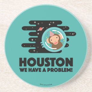 Dessous De Verre En Grès Singe de l'espace