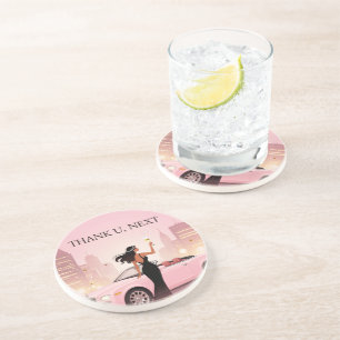 Dessous De Verre En Grès Single Era Party Coaster Thank U, Next Coaster