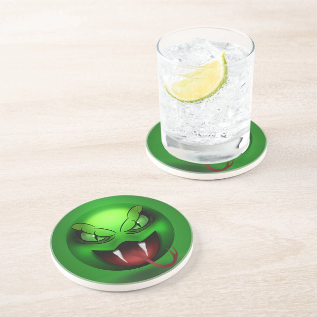 Dessous De Verre En Grès Snakemoji (Côté)