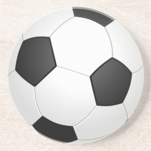 Dessous De Verre En Grès soccerball