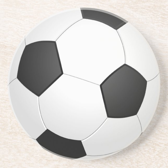 Dessous De Verre En Grès soccerball (Devant)