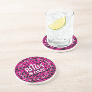 Dessous De Verre En Grès soeurs en christ