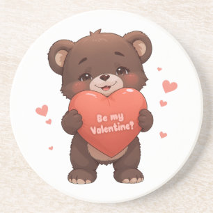 Dessous De Verre En Grès Sois ma Saint Valentin ?