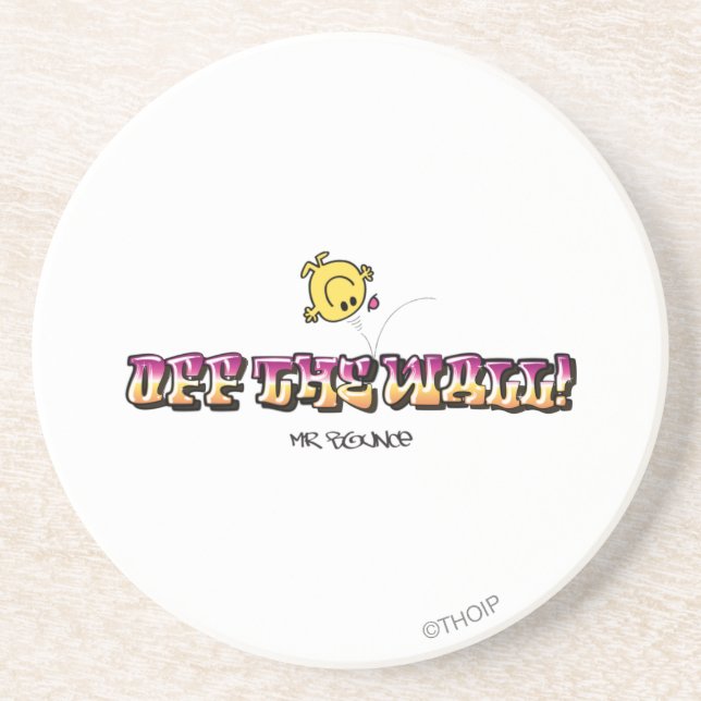 Dessous De Verre En Grès Sors Le Mur ! (Devant)