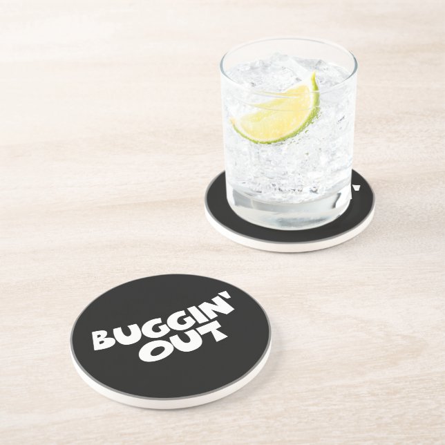 Dessous De Verre En Grès Sortir du boggin (Côté)