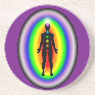 Dessous De Verre En Grès Sous verre Purification et rechargement Chakras Au